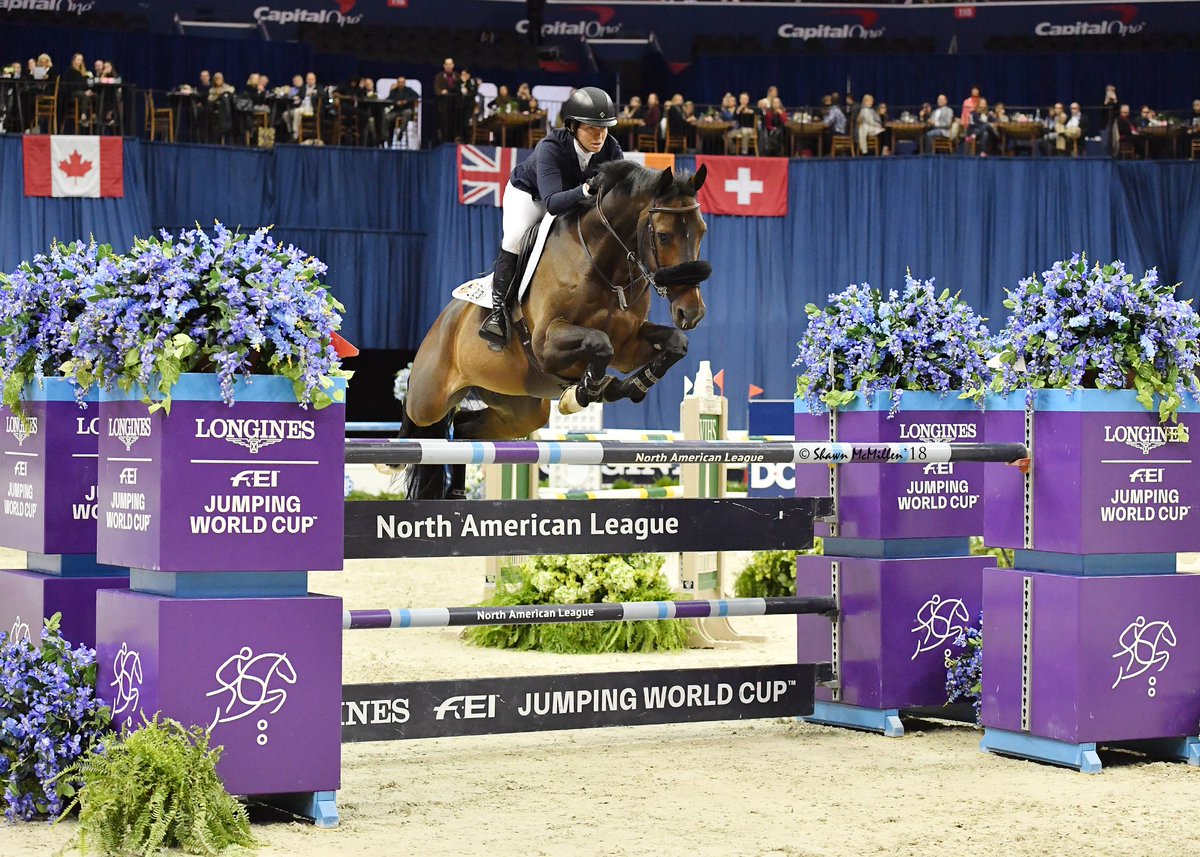 WIHS's tweet photo. Beezie Madden and Breitling LS are Best at 60th Anniversary Washington International Horse Show: https://t.co/ufZEPDWoaF #WIHS2018 #WIHSturns60 #horsesinthecity #FEIworldcup #longines https://t.co/McEWM47lg2