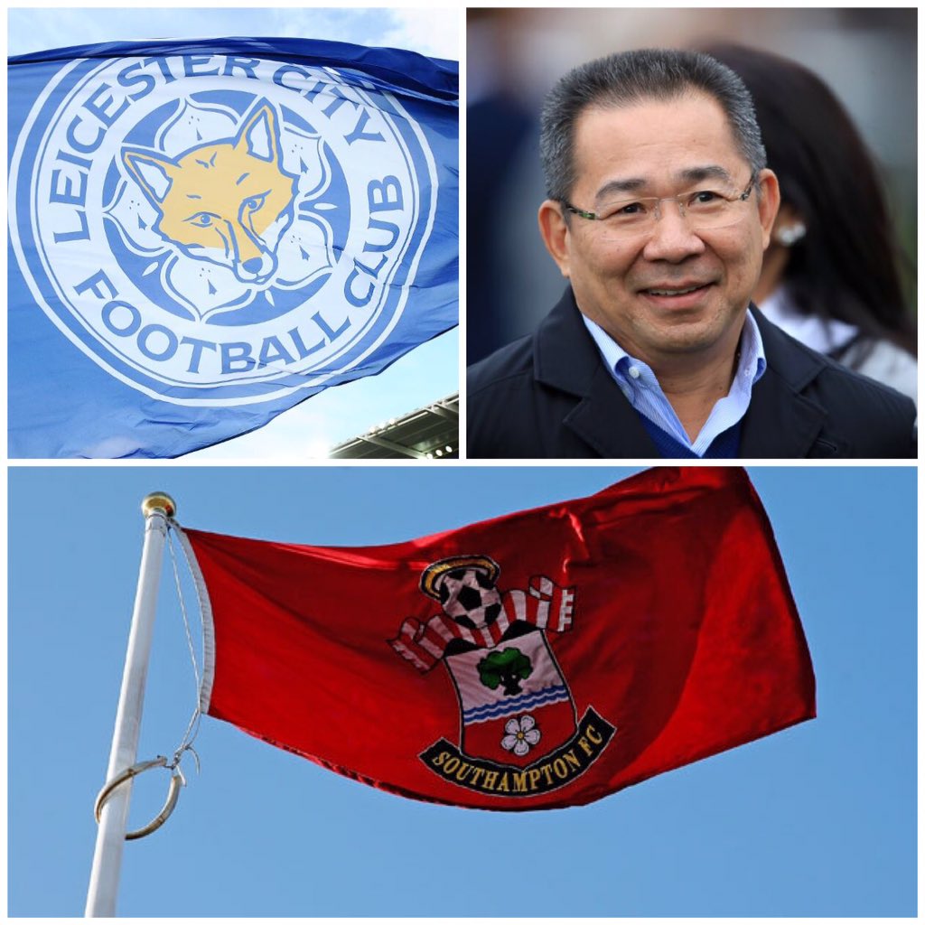 TuckGaryletuck's tweet photo. @SkyNewsBreak @SkySportsNews On behalf of @SouthamptonFC &amp; us Southampton supporters our thoughts are with @LCFC the family’s and friends &amp; supporters at this sad time https://t.co/QumYL9i5KL