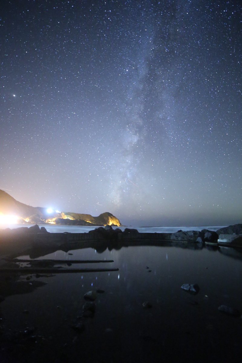 Kozuphotojack Kpj A Twitter 神津島 星空 星の島 ただいま撮ってきた星空です 本日の月の出時刻は19時49分 18時ごろより撮影してきました 雲ひとつ無く綺麗な星空でした