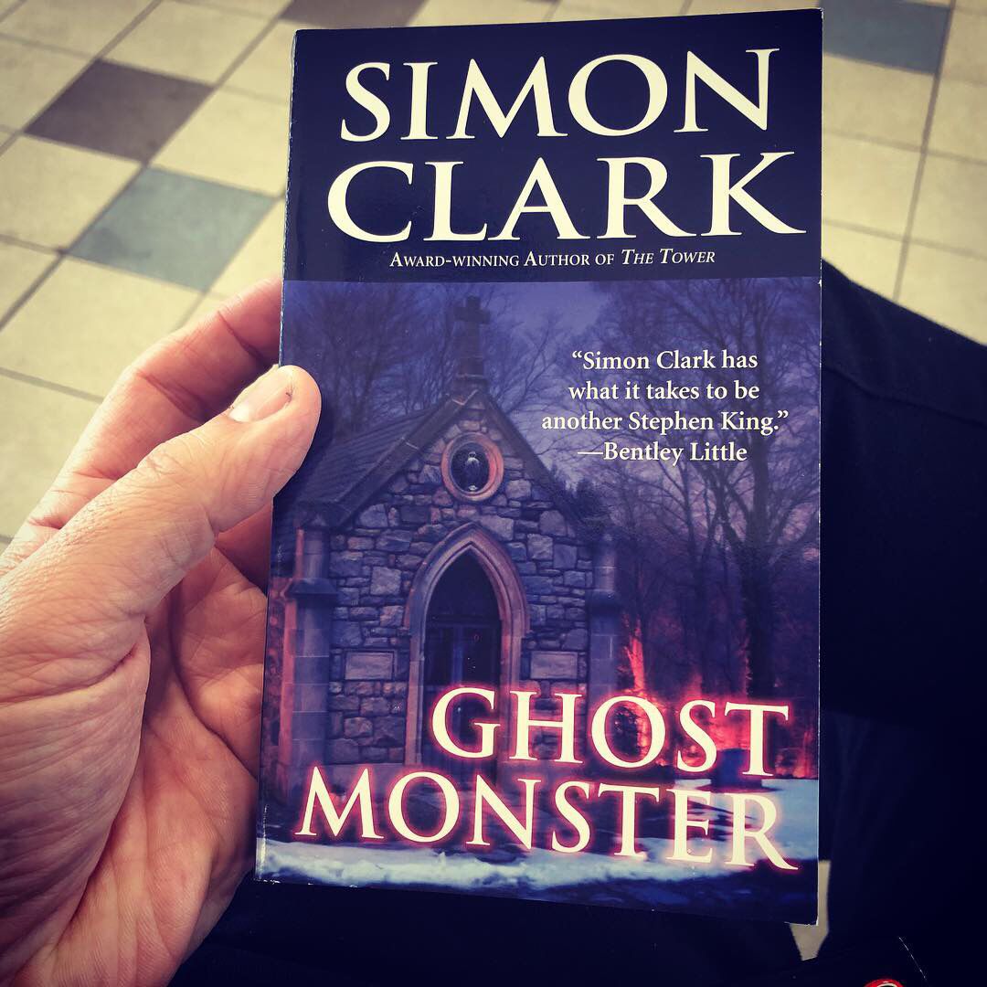 revpeterlaws's tweet photo. Lovely breakfast with #NightOfTheTriffids author, Simon Clark. Looking forward to digging into these two #Vampyrrhic and #GhostMonster @RyedaleBookFest @hotelmidnight https://t.co/uF0FXD0XbI