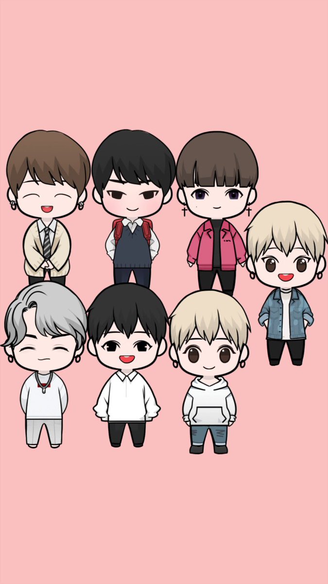 IH34R7500's tweet photo. igot7 try to guess who is who https://t.co/5ouOoaM090