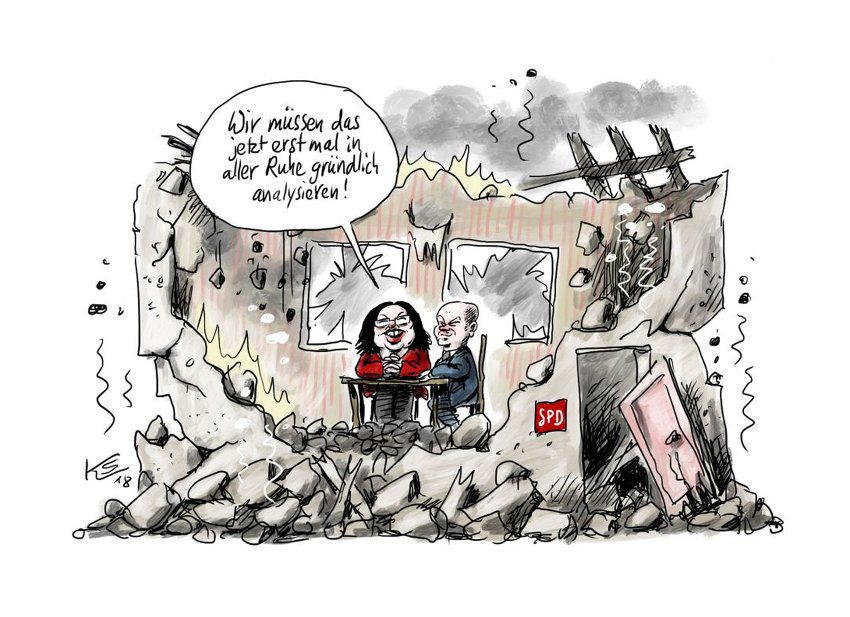 Was hat eigentlich die genaue Wahlanalyse von Frau Nahles ergeben? SPD weiter so?

#hessenwahl2018