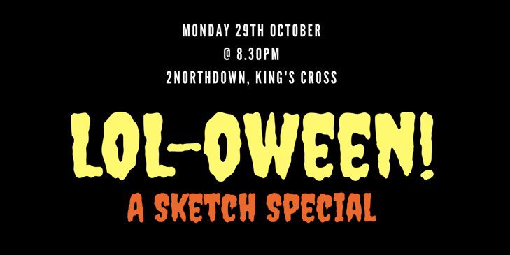 breadandgeller's tweet image. 24 hours til we’re going down to spooky town! Prize for the best fancy dress so dust off your slutty pumpkin cozzie and join us for a night of games &amp;amp; guests. 

Tickets:
tickettext.co.uk/bread-geller/b…