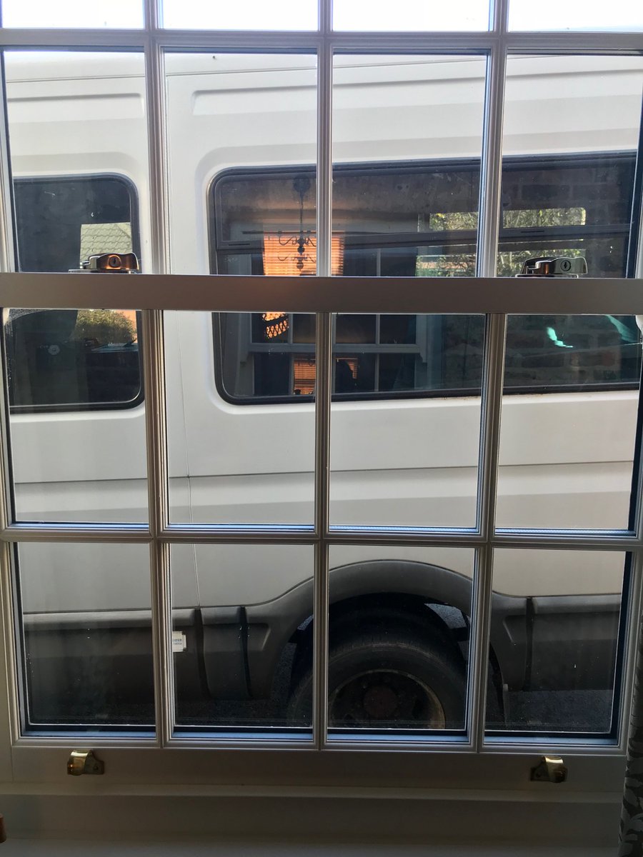 vienna62's tweet photo. @CityofYork This has been the view from my front window for the weekend. 😱When are you going to make more streets in the Fulford area residents parking. #York #LargeVan #PissedOff https://t.co/gERP0DIICd