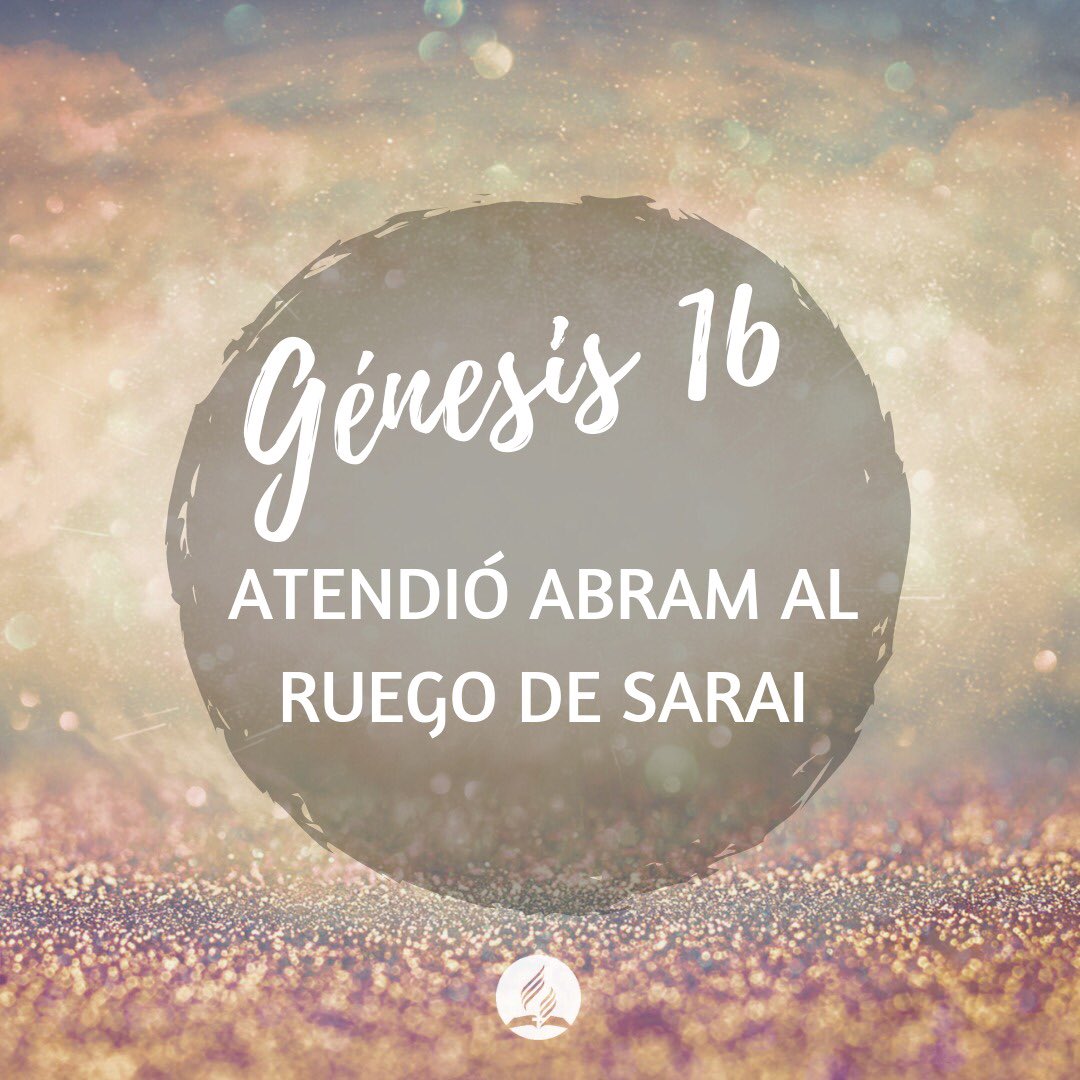 Pr_JaimePerez's tweet photo. #Gn16|
Elecciones por presión, apresuradas, solo con visión humana y dejando a Dios de lado, traerá consecuencias graves.
Decisiones de fe y obediencia a Dios, resultará en bendiciones eternas!

“Unete a mi sierva; quizás yo tenga hijos por medio de ella. Abram hizo caso a Sarai” https://t.co/pxQDqGHJVT