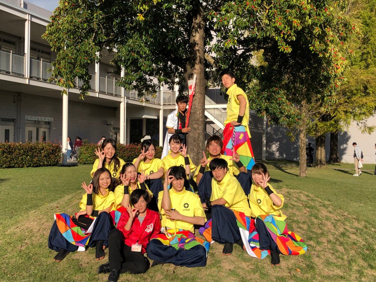 UTAGE20160915's tweet photo. 今日、福山平成大学の学園祭にお邪魔しましたw
改めて福山の方々の温かさとうらじゃ連同士の友情を感じました😂
ひと言で言うと楽しかったです！ https://t.co/Ri4HWYpTvV