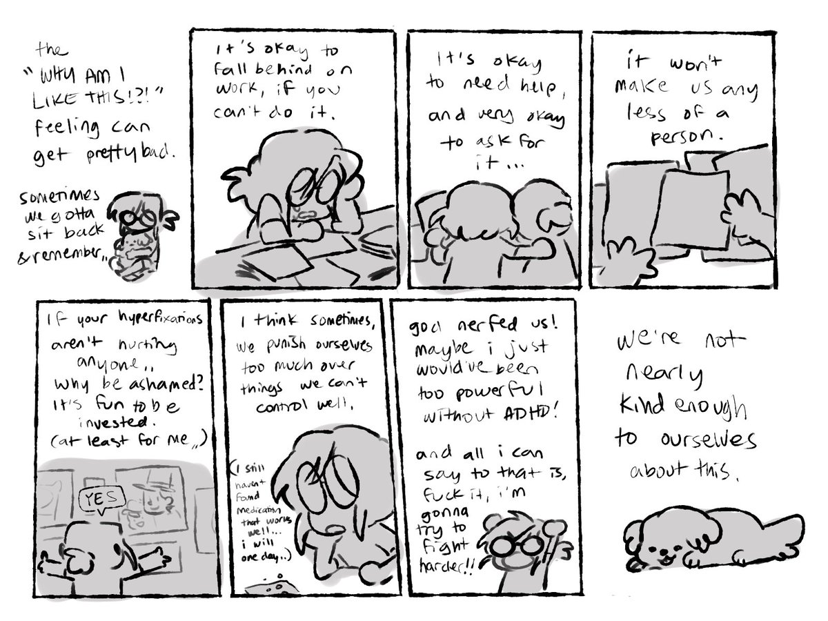 i had fighting dreamers on loop the entire time while scribblin this 
#adhdawarenessmonth 