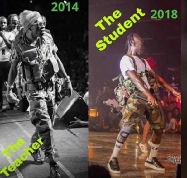 ItalyShatta's tweet photo. @shattawalegh @stonebwoyb  Teacher And Student. SM4LYF “The Difference Be Say, 🎶
I was born to lead wey🎶 
you were born to Follow”🎶
#NewKing #NewReign #NewLaw

🤣🤣😂🤣😂🤣😂🤣😂 #SM WI FAR GONE https://t.co/5m7mkJjYey
