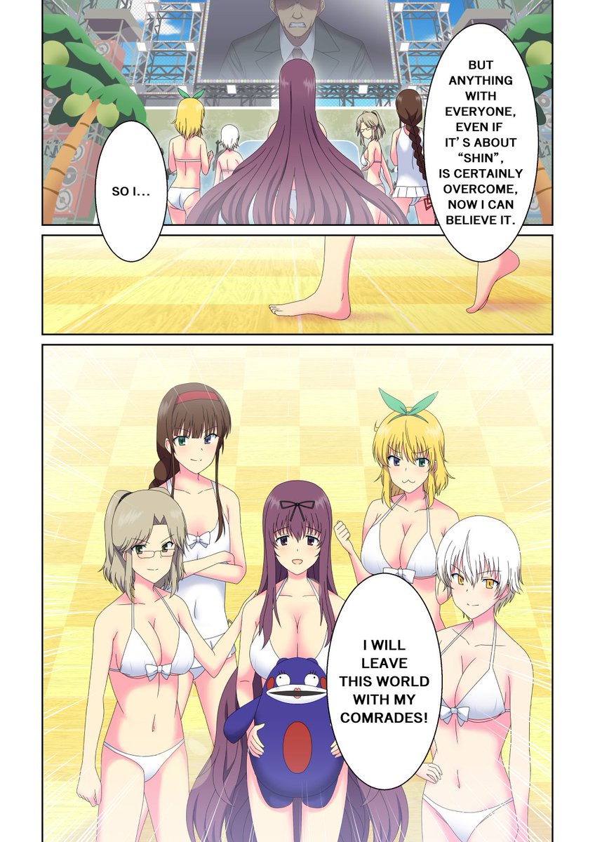 The scene I dreamed while playing PBS.
#SenranKagura
I am not good at English, so I think that it is full of mistakes, but I am glad if the contents are conveyed even a little.