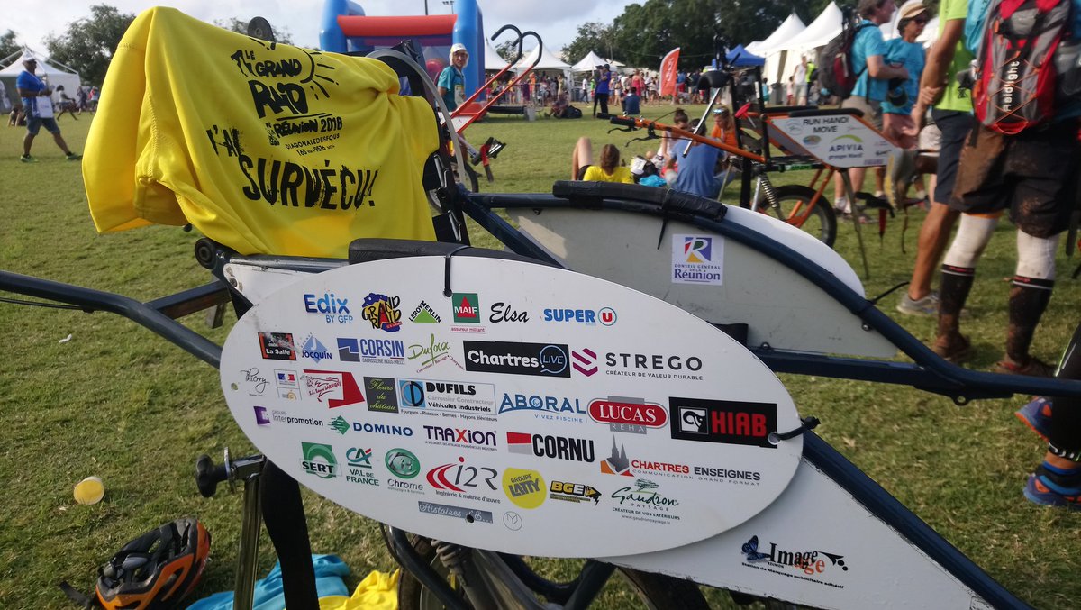 handi_run's tweet photo. Nous l'avons fait. MERCI ! #noutienbon #noulargpa #onestla #objectifgrandraid #toutseulonvaplusvite #ensembleonvaplusloin #handicap #inclusion #joelette #GrandRaid #DiagonaledesFous #Plaisir #Partage #Emotions #RunHandiMove #lareunion #diversite https://t.co/QHKIeTkJjZ