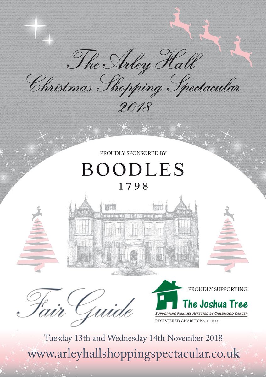 The beautiful Fair Guide has been completed and is now in production. Details of all our 2018 stall holders, local businesses, a map of the venue and details of how <a href="/Arley_Hall_Fair/">Arley Hall Fair</a> supports our chosen partner charity @joshuatreekids 💕can’t wait to give these to our visitors 💕