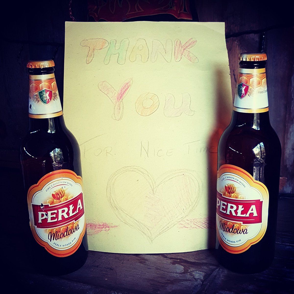 A thank you gift from some of our weekend glampers! #glamping #thankyou #beer