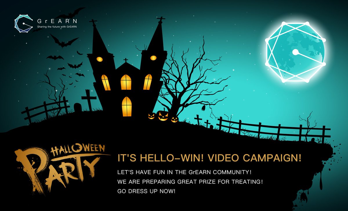 GrEARNchain's tweet photo. #Halloween 
Come and join the party!
https://t.co/06Wsr1JFiZ https://t.co/ZKqksteGux