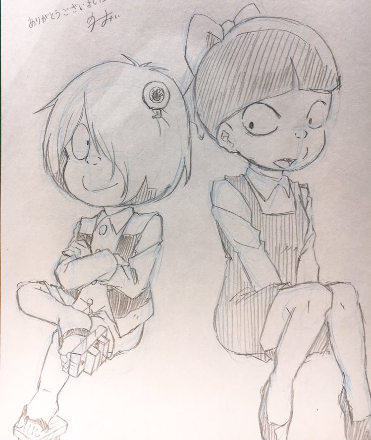 描かせていただいたスケブの一部。ひたすら描きまくって楽しかったです 
