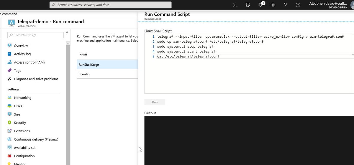 david_obrien's tweet photo. Following on from a great conversation at #itdevconnections about the need for RDP/SSH on VMs.
Here's a great example of a VM which is a real pet, can't redeploy, but no SSH allowed inbound.
Use Azure's "Run Command" to still execute ad hoc code.
#AZOps @wiredcanuck #azure https://t.co/krD42IJAbT
