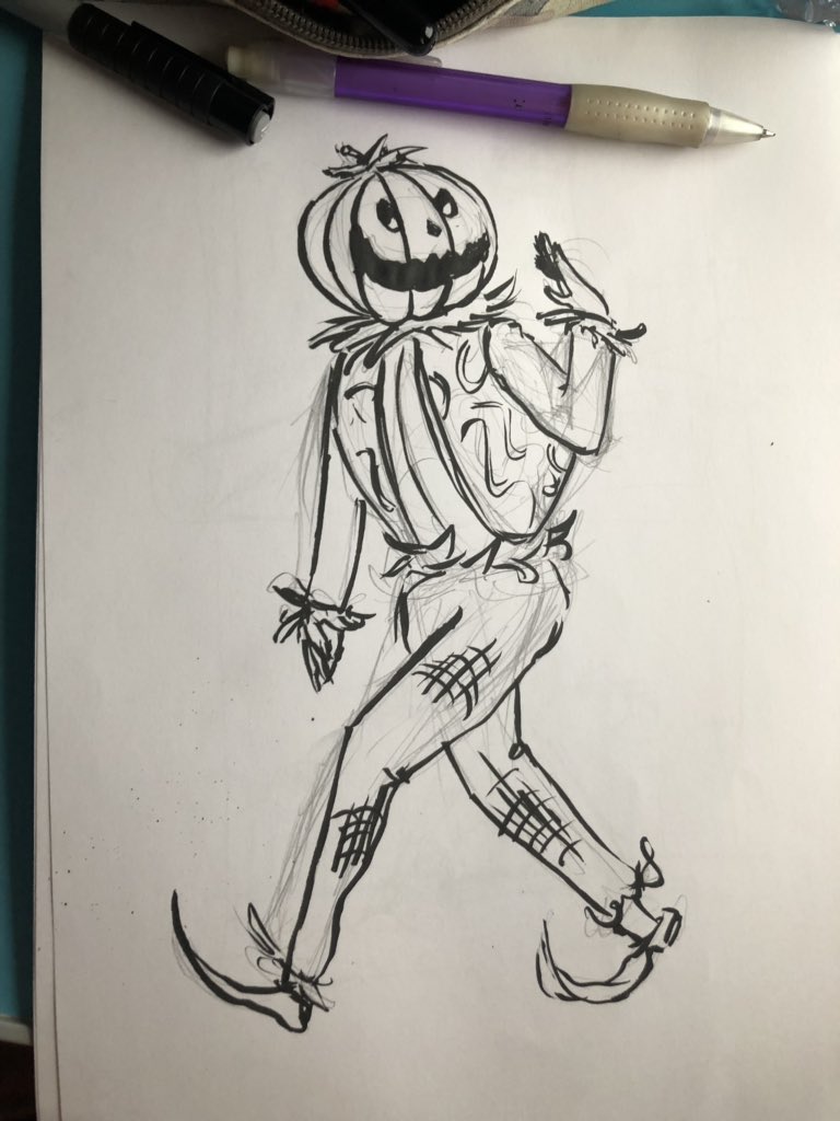 Walko_'s tweet photo. Come to the party #Inktober2018 #Inktober18 https://t.co/S1v0BxbFyt