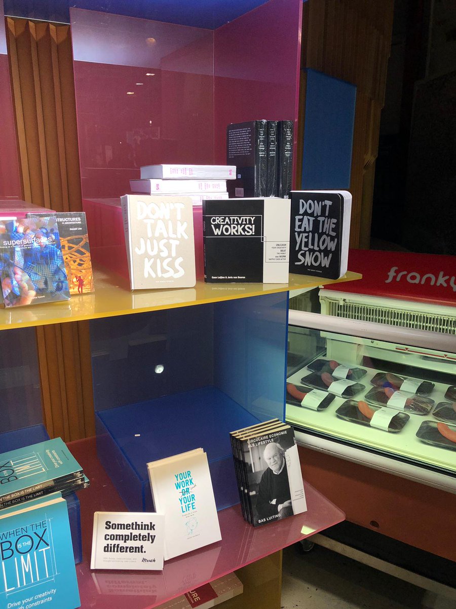 JorisvanDooren's tweet photo. Spotted! At 35 kms from where we are: Klokgebouw Eindhoven, Dutch Design Week. Thank you, Lieke. Who's next? And where? #creativityworks #creativitybook #creativity https://t.co/8uGT6GhvD0