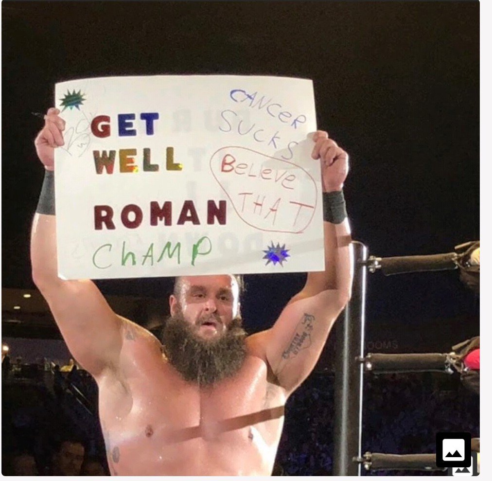iamservesh's tweet photo. Thats why #believethat #respectroman @BraunStrowman @WWERomanReigns @WWEIndia @WWE https://t.co/LtaZpY5hUl