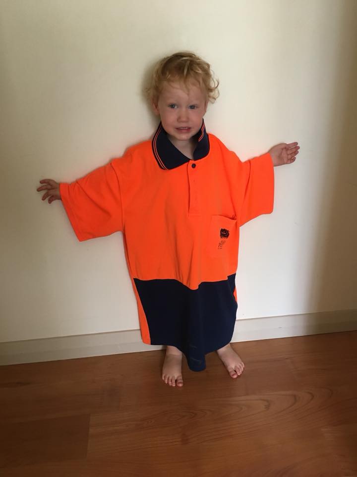 PeppertreeFN's tweet photo. With our growing workforce we should start looking at a young team, starting with the young Mr Tommy Wooley, He even has his uniform ready. 100 points for cuteness #cutelittleguy #familyisimportant https://t.co/Tz4IiMezri https://t.co/6TfU8yqJ7a