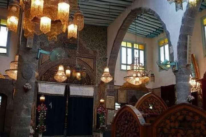 PicturesSyria's tweet photo. The #Jewish Al-Faranj Synagogue in Al-Ameen neighborhood in Damascus, Syria. #synagogue #Jews #Damascus https://t.co/BrVH2ZhLpg