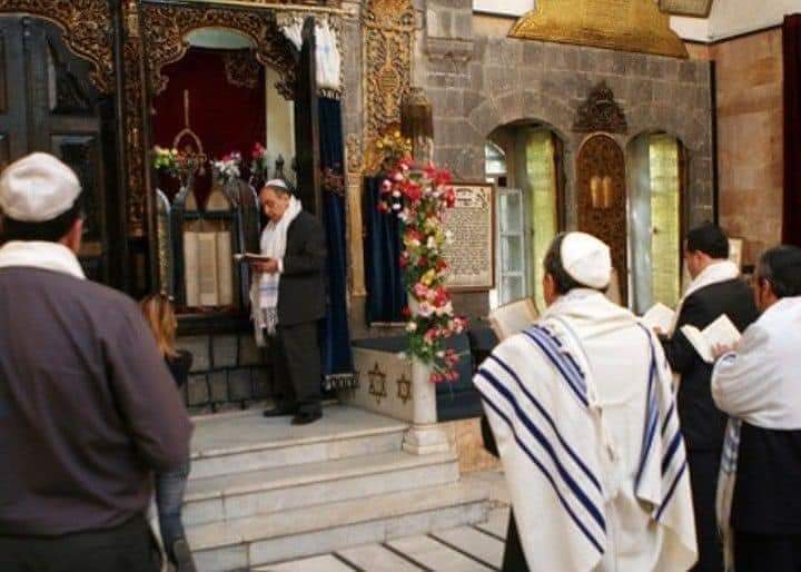 PicturesSyria's tweet photo. The #Jewish Al-Faranj Synagogue in Al-Ameen neighborhood in Damascus, Syria. #synagogue #Jews #Damascus https://t.co/BrVH2ZhLpg