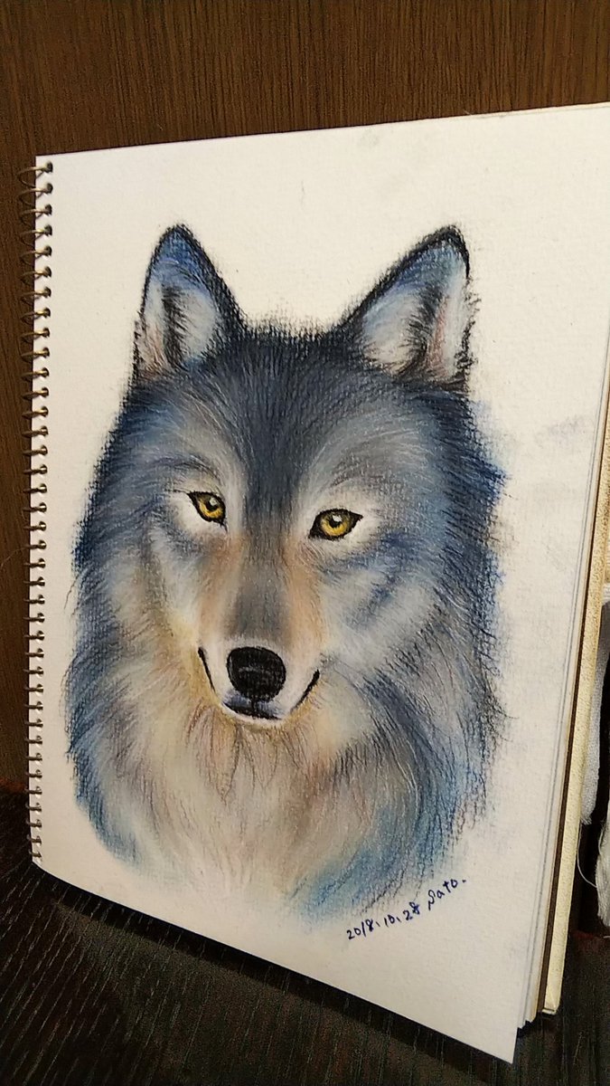 Elegant blue』 #パステル #パステルイラスト #パステル画 #リアル