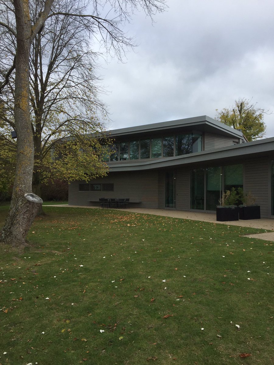 OliverJWCox's tweet photo. A really good day @HenryMooreFDN in #PerryGreen. A little corner of Hertfordshire that changed British sculpture forever. Mixture between permanent collection & temporary exhibitions well balanced too. https://t.co/pqAKFKwRvn