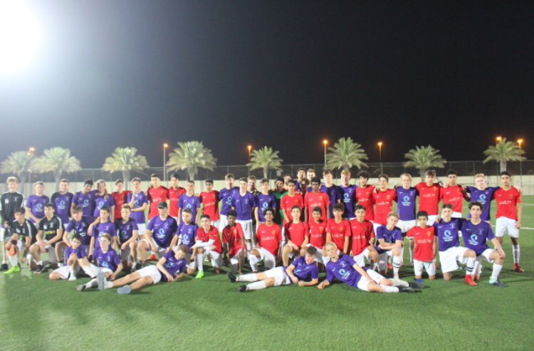 reg_sports's tweet photo. Great games on Friday evening at Al Yasmina School as we welcomed @boxhillschool from surrey (UK) for 2 tough games. Fantastic experience for both clubs. Well done to all who where involved. #regionalsports #academy #football #international #soccer #coaching #development #oneclub https://t.co/3PqJYK9obs