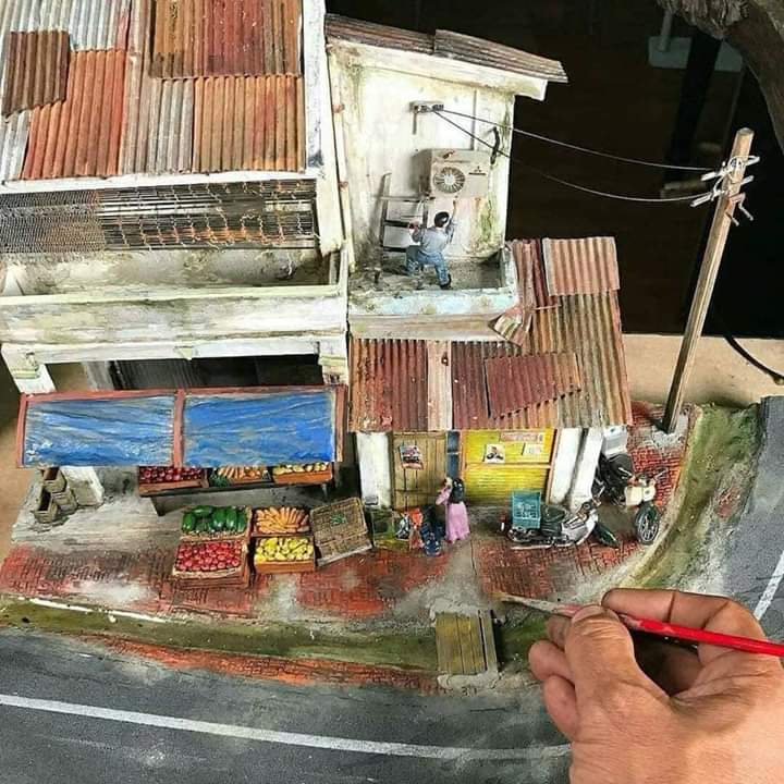 FourthFourth4TH's tweet photo. Hyperrealism Miniature.
Artist ● Eddie putera.
#AFPH
(cctto: FACEBOOK) https://t.co/UeETE78yvj