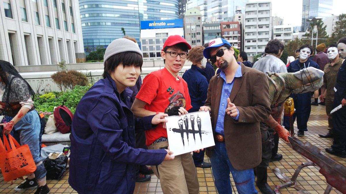 一条さん Gerocupおつあり 6 12dfc大会実況 一足先に退散しました 二日間の池袋ハロウィンdbdコスプレありがとうございましたー O O 沢山のdbdレイヤーさんに囲まれてとても楽しかったです Dbd デッドバイデイライト 池袋