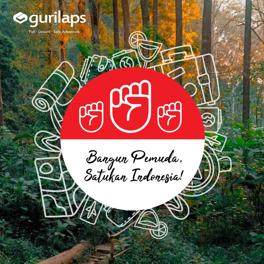 Gurilaps_ID's tweet photo. “Beri aku 1.000 orang tua, niscaya akan kucabut semeru dari akarnya. Beri aku 10 pemuda niscaya akan kuguncangkan dunia” - Ir. Soekarno
Selamat Hari Sumpah Pemuda.
Maju terus pariwisata Indonesia!
#GURILAPS #HariSumpahPemuda #PesonaJawaBarat #WonderfulWestJava #Indonesia https://t.co/UxyXOkK2cg