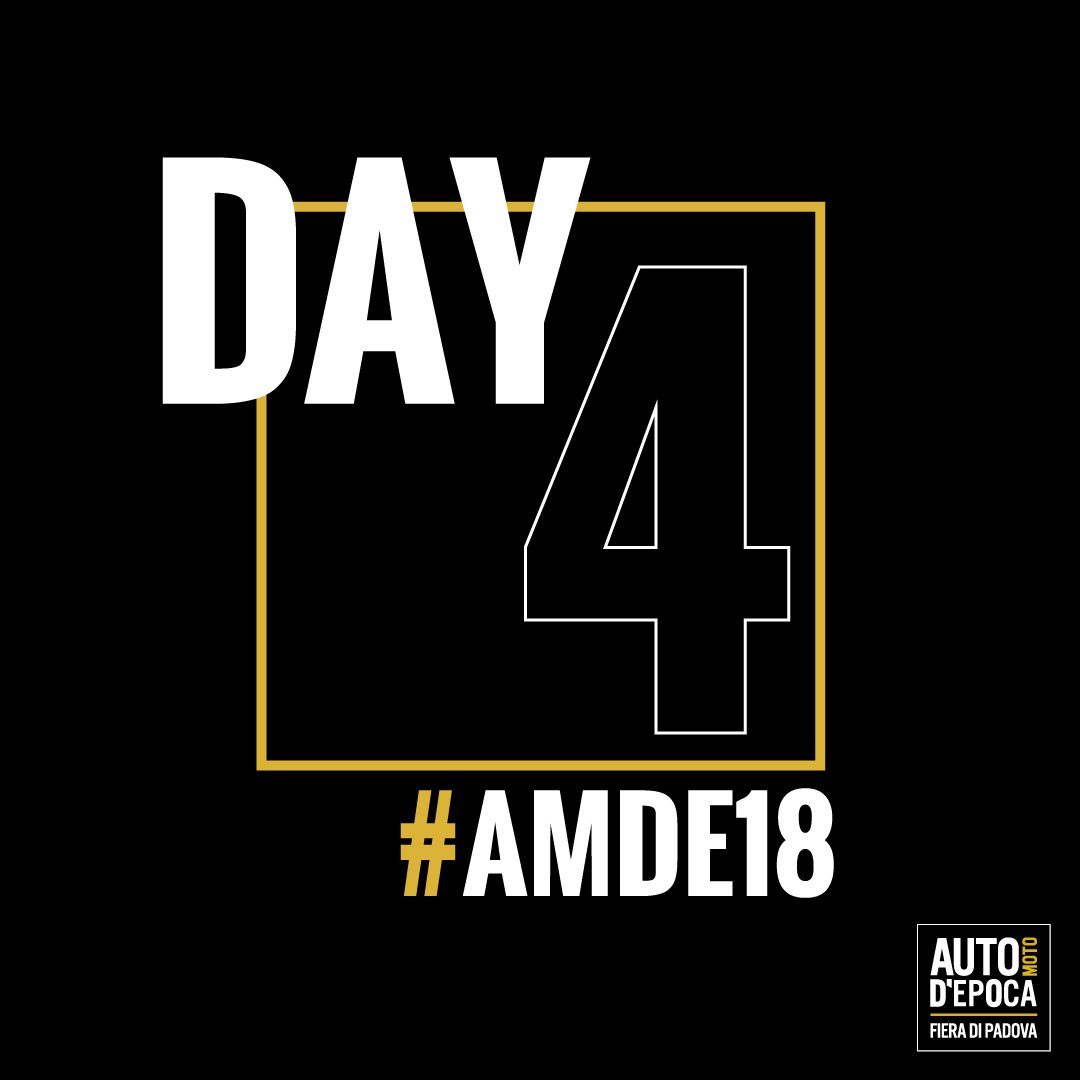 Ultimo giorno di #AMDE18, ancora moltissime cose da vedere! Seguiteci!