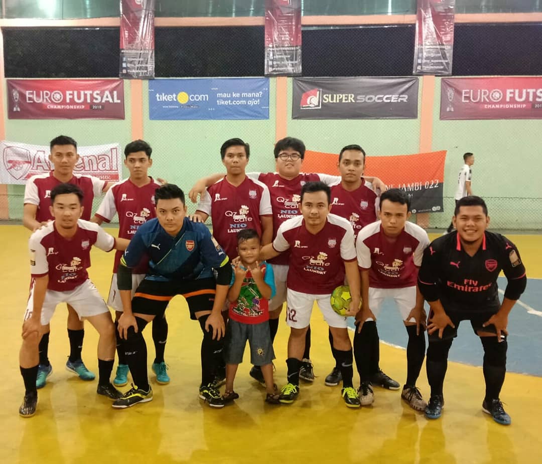 Squad AIS Jambi di Euro Futsal Champions