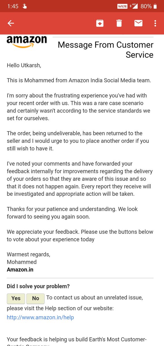 schwiftykarsh's tweet photo. @AmazonHelp Seriously? Wow so great how can you return without even trying to re attempt the delivery? So i should just keep spending money and hope that it'll be delivered maybe in 1 out of 3 orders. I can't spend another 30k on ps4. This is unacceptable. https://t.co/bdeiIKBzlU