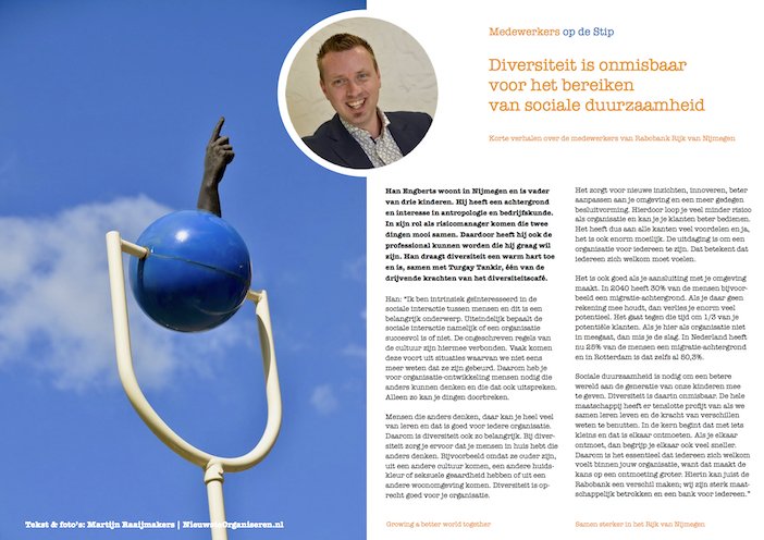 Passionair's tweet photo. Nieuw interview: Medewerkers op de stip. Dit keer over diversiteit met Han Engberts: https://t.co/0PJG4ELyG4 https://t.co/UgMO7LaKHk