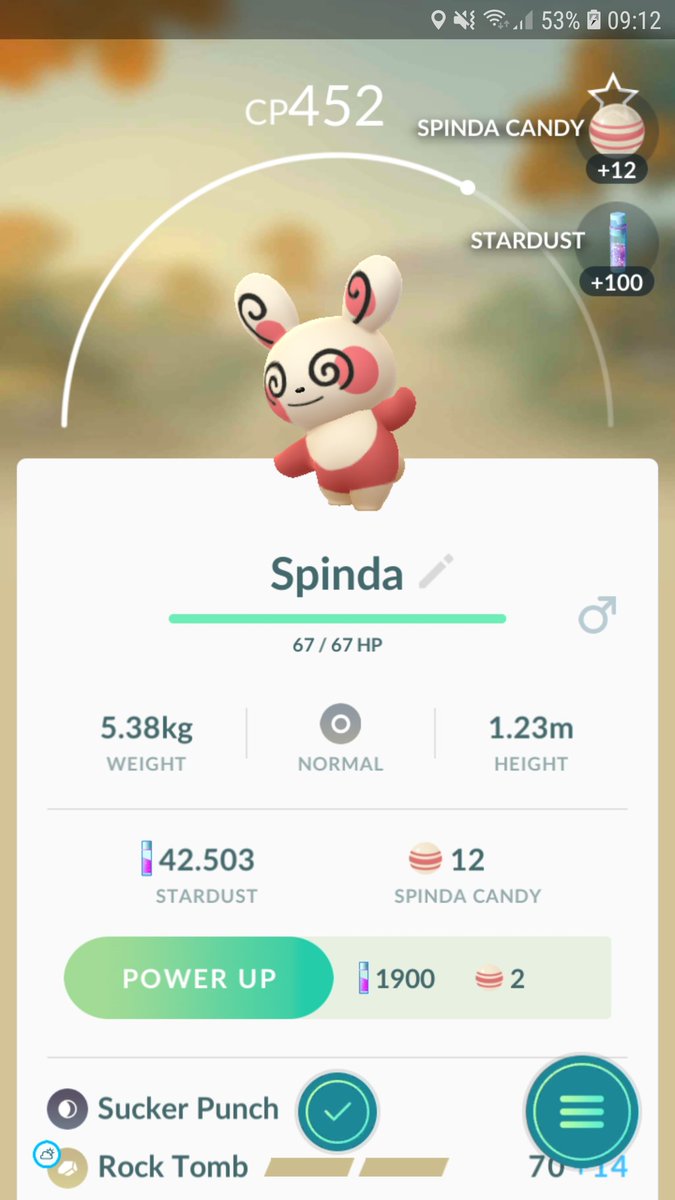 pogotrainercode's tweet photo. Also I finally caught a Spinda!! #pokemongo #pogotrainercode https://t.co/NYwVM8k1CO