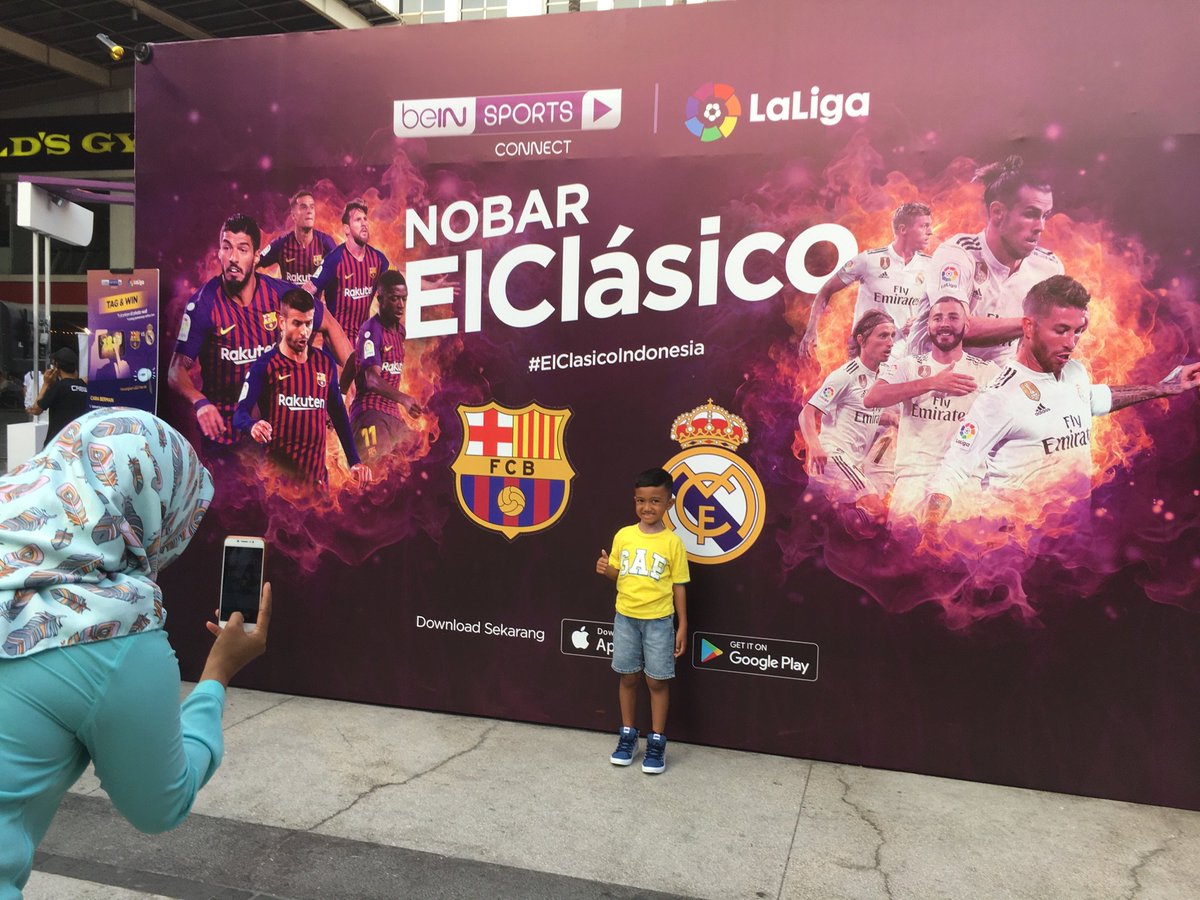 beINSPORTSid's tweet photo. Upload photo terkreatif kamu di photo wall. Menangkan hadiah menarik dari beIN SPORTS!
#beINSPORTSID #NobarElClasico #ElClasicoIndonesia https://t.co/KWO3CJVDiK