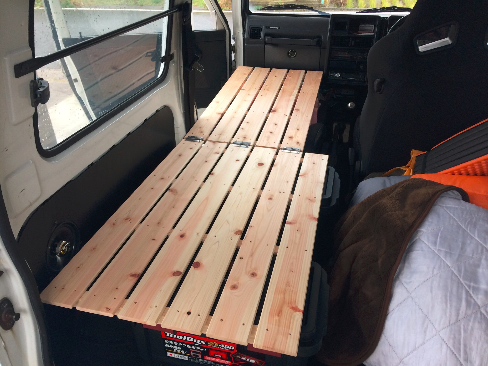 みどり マダオになった人 ジムニー Ja11 で使っていた車中泊用の加工すのこ 車両が無く使わなくなったので 欲しい方がいましたら無料にて差し上げます 御連絡はdmにてお願いします ジムニー Ja11 車中泊 T Co Wu4ppvetnk Twitter