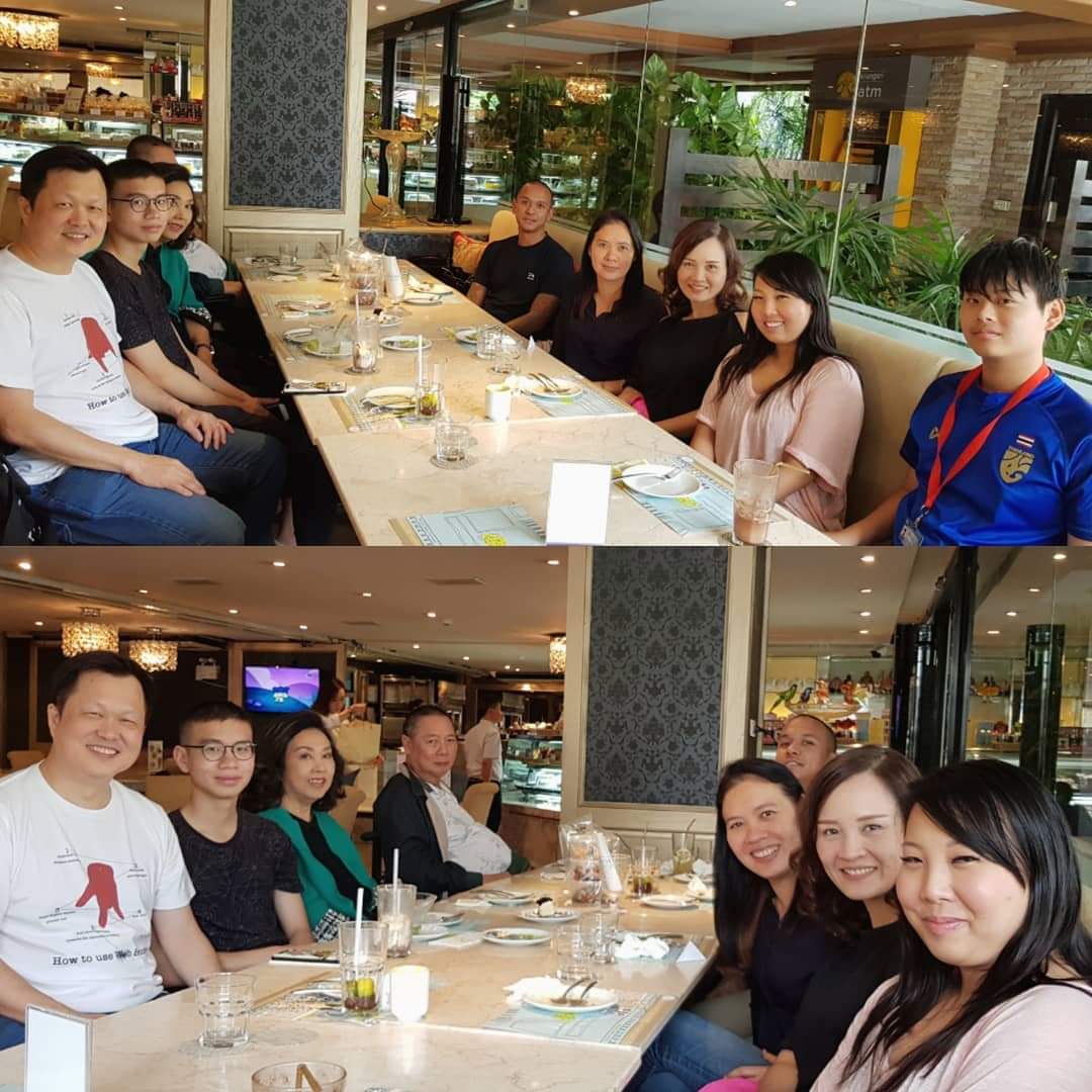 supachaiseer's tweet photo. กินข้าวๆ Sunday lunch #raktafamily #goodtimewithfamily https://t.co/kSRoHhpeoW