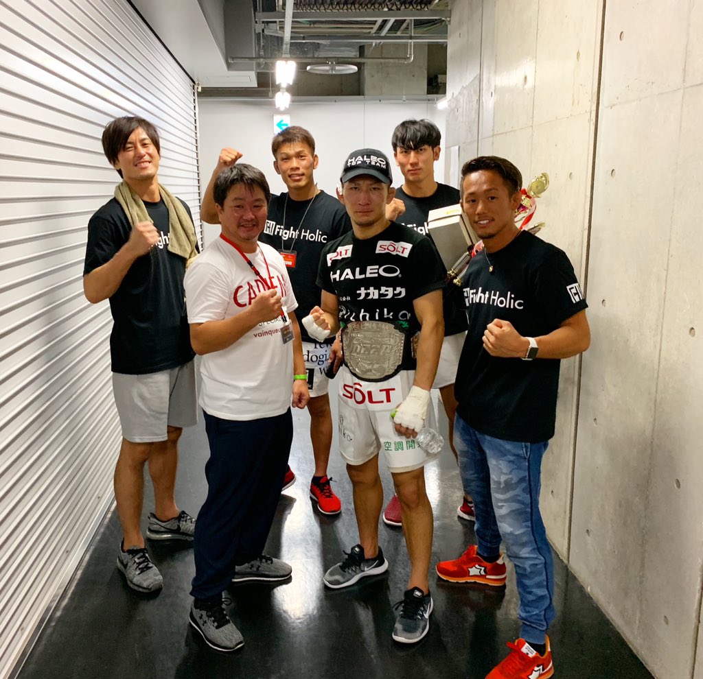 PrideTarou's tweet photo. DEEP86
セコンドDAY🔥
激闘多くて最高だった🤩
#deep86impact #大田区総合体育館 https://t.co/v7MQaFuIQc