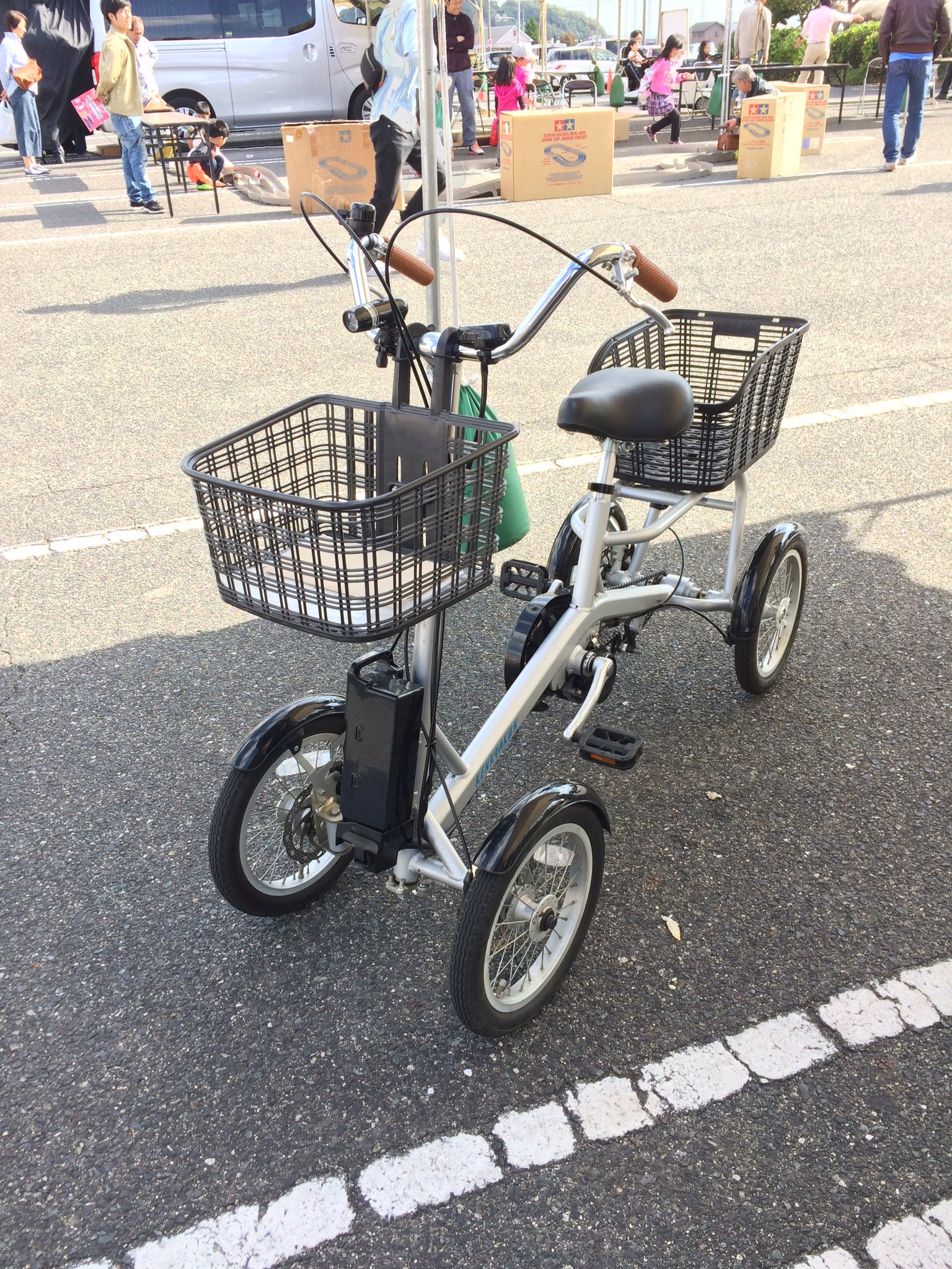 けんきゃくくん 四輪アシスト自転車 けんきゃくくん 四輪アシスト