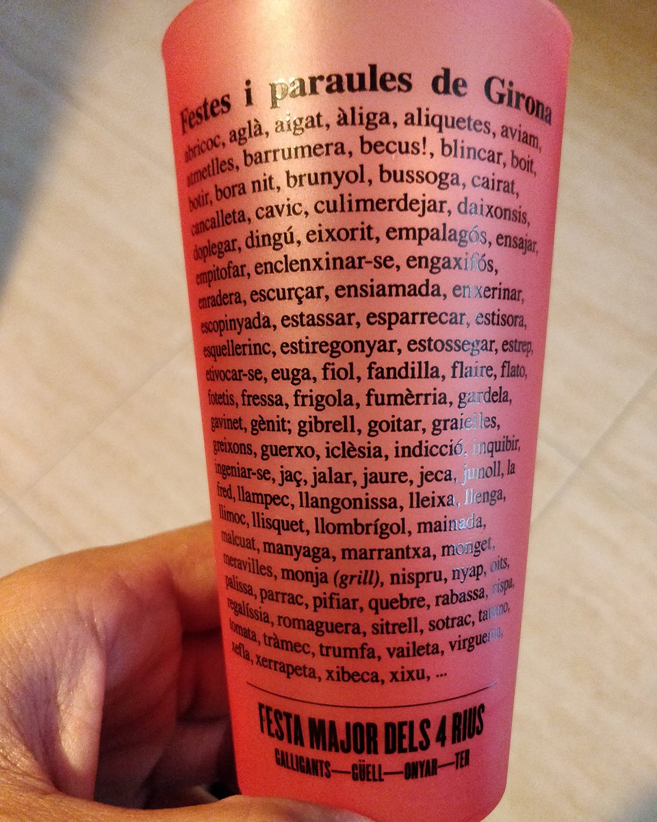 ignasisabater's tweet photo. "Llamp que em partís", quin got més benparit que han fet a les barraques de #Girona d'aquest any. Paraules de tota la vida de la nostra estimada llengua. https://t.co/kOA0Wgiwpm