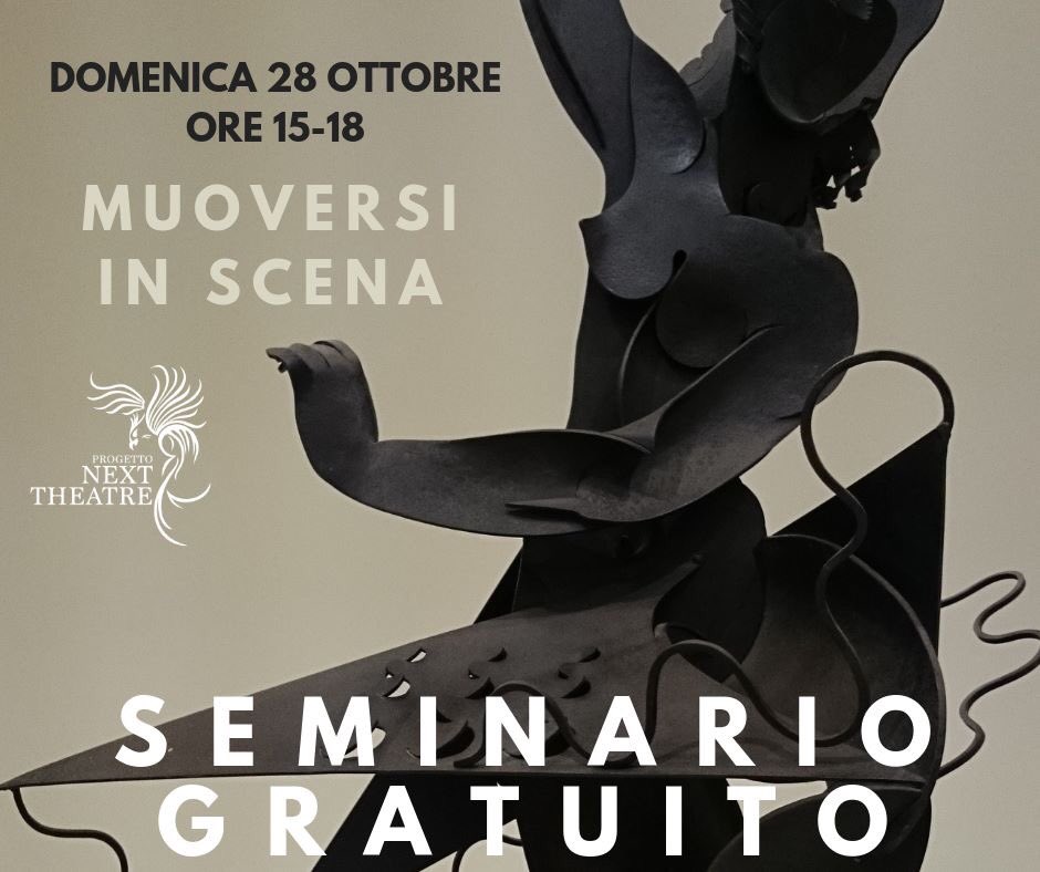 francescrizzi's tweet photo. #SEMINARIO GRATUITO
Domenica #28ottobre dalle 15 alle 18
MUOVERSI IN SCENA
Un seminario adatto a tutti.
segnalate la presenza tramite email, messenger, whatapp
info.progettonext@gmail.com
Tel: +39 3333596529 - +39 3381278776
Centro Culturale Next via Cadolini 20 #Cremona #Teatro https://t.co/pBIkwGKFTX