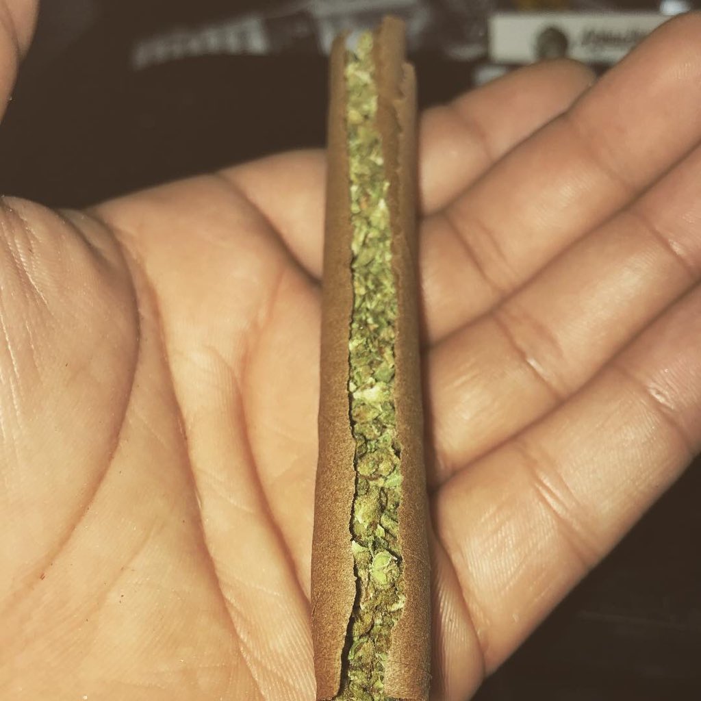 Smoke a blunt and be calm