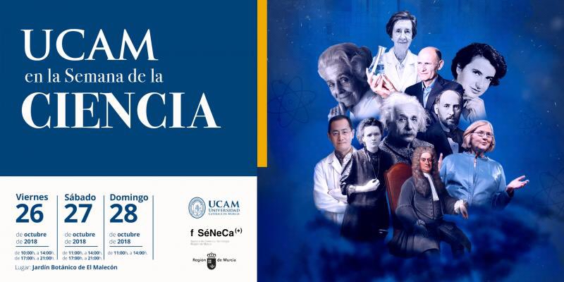 MarciaPerez12's tweet photo. ¿Te vas a perder el último día de la #SECYT18? Pásate y aprende un poco más! @UCAM @UCAM_CAFD @UCAM_Investiga @FundacionSeneca #ARETÉ #ESTPORT #DUALCAREER https://t.co/tJqPcdCSuO