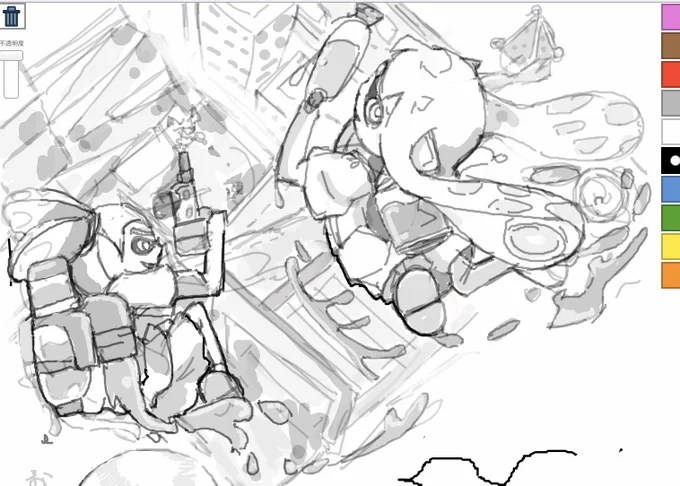 ひさびさにピクセンで描いた 
