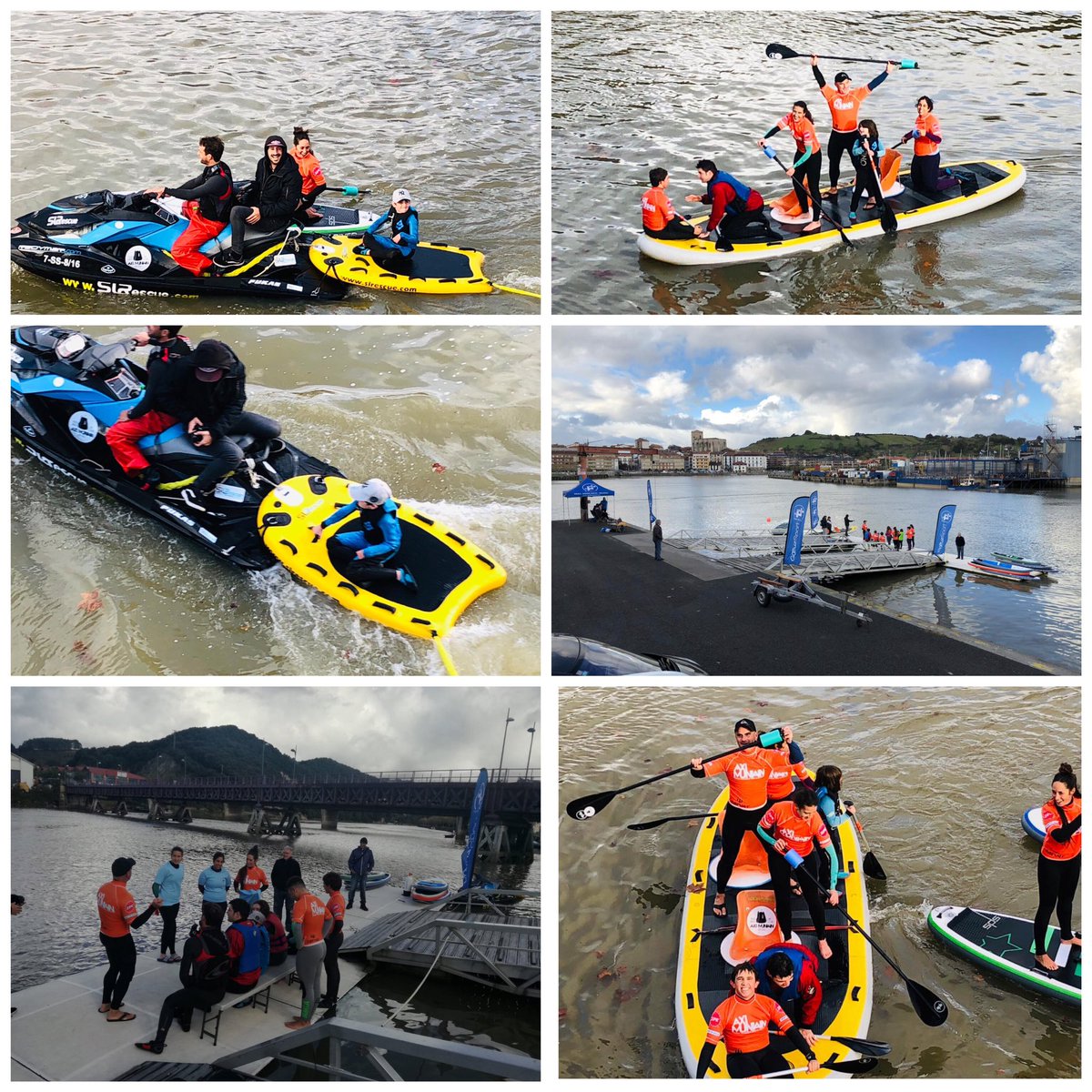 GaituzSport's tweet photo. Al mal tiempo nuestros profesionales pusieron ‘buena cara’ ayer para q niñas y niños con y sin #disCAPACIDAD pudieran disfrutar d una jornada d Paddle #Surf inclusivo en #Zumaia!! ➡️ y vaya q si disfrutaron #deporte #ocio #inclusión con la #EHSF @aitorfrancesena @GipKirolEgokitu https://t.co/xT9nmjUTa2