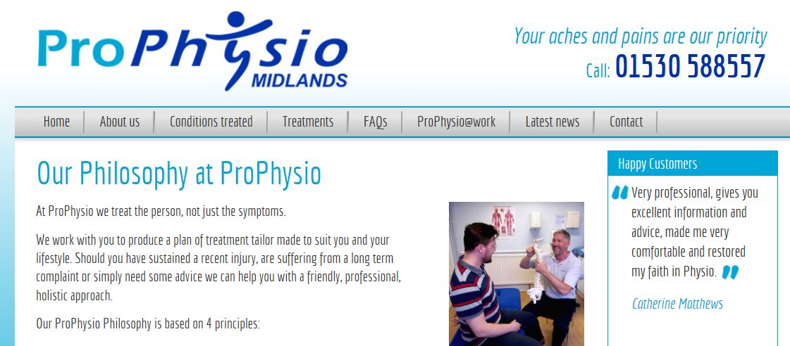 ProPhysio Midlands tweet media