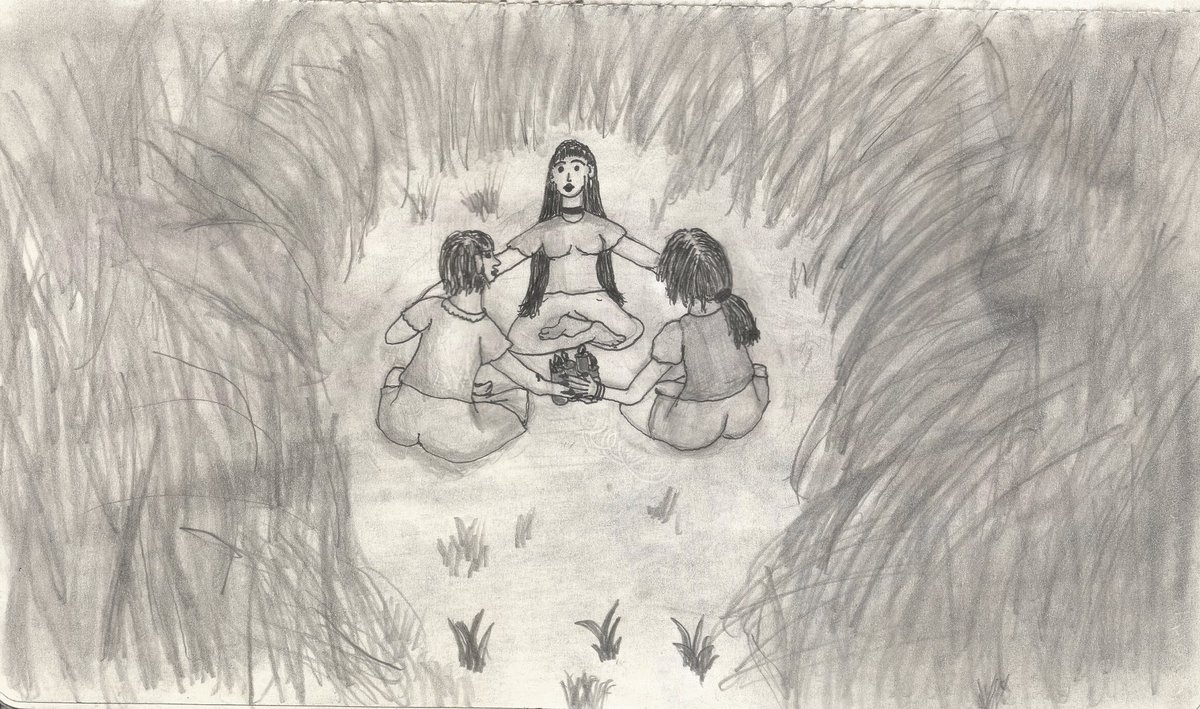 AlisaCifre's tweet photo. Seance (Day 19) #drawlloween #werewolf #womenartist #pencil #graphite #illustration #illustrator #halloween⁠ #art #artist #challenge #illustration #londonartist #seance #SPIRITUAL https://t.co/QY91PS2X4s