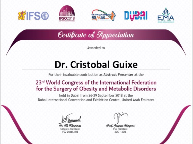 DrCGuixe's tweet photo. Great Congress #ifso2018 https://t.co/5Pb03ZSrsc